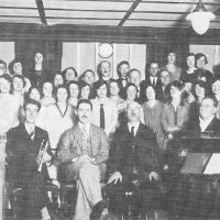 Photo prior to a 1927 radio broadcast